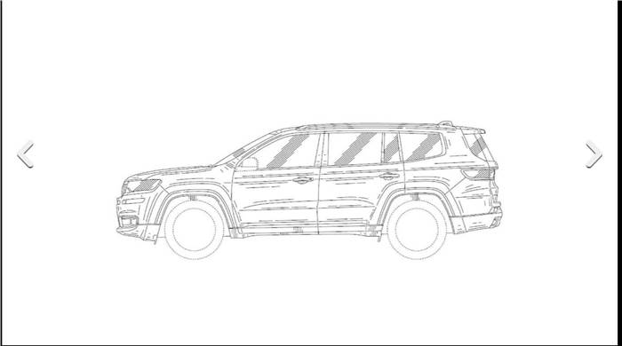 New three-row Jeep SUV patent drawings out